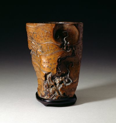Root Brushpot, Qing Dynasty 1644-1912, 18th-19th Century by Chinese School